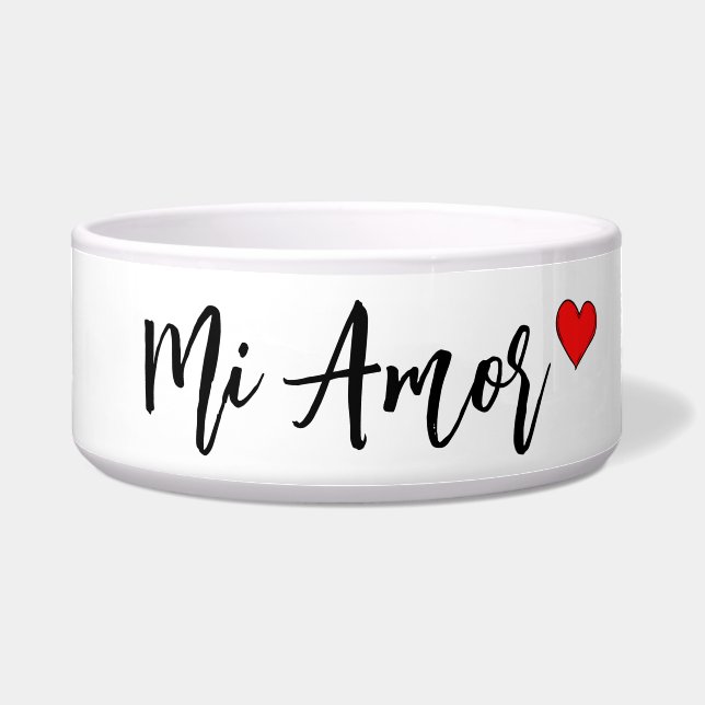 Écuelle Mi Amor (Devant)