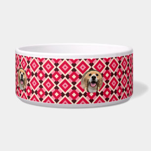 Écuelle Mignonne Chien Mum Nom personnalisé Chat monogramm