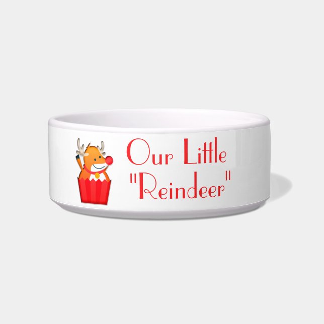 Écuelle Mignonne Notre Petit Bol De Reindeer (Devant)