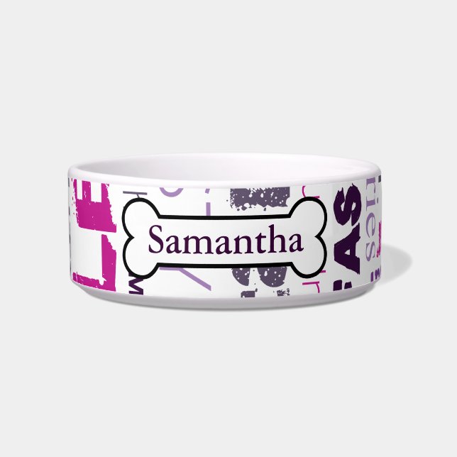 Écuelle Mode Modèle Style Beauté Star Maga Animaux de comp (Devant)