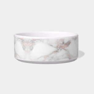 Écuelle Modèle Elegant Rose Marbre blanc Or tendance