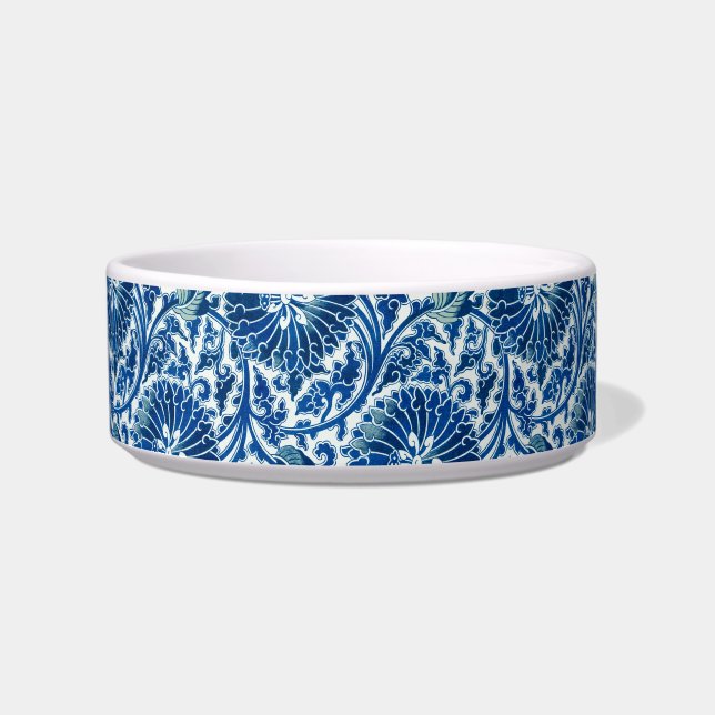 Écuelle Modèle floral chinois bleu (Devant)