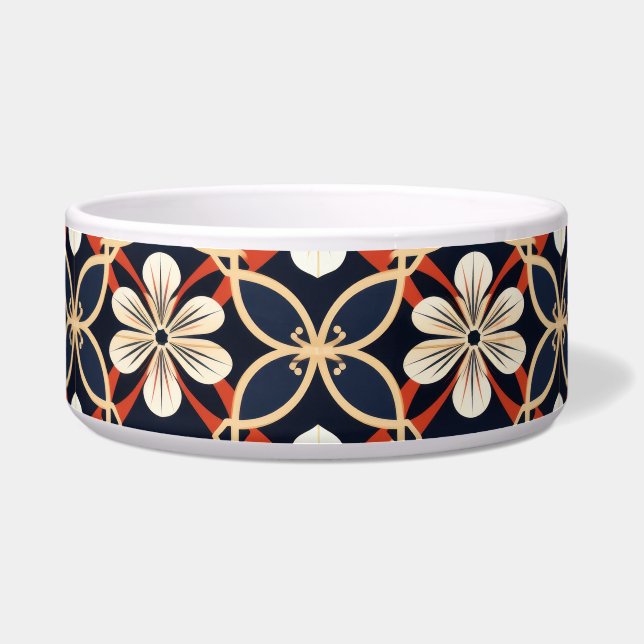Écuelle Modèle floral japonais (Devant)