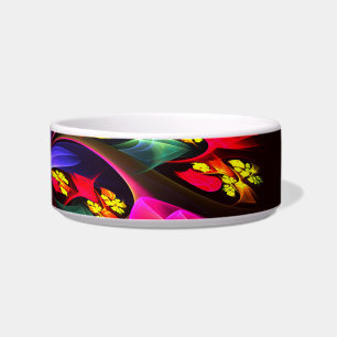 Écuelle Moderne coloré Floral Abstrait Art Motif #06