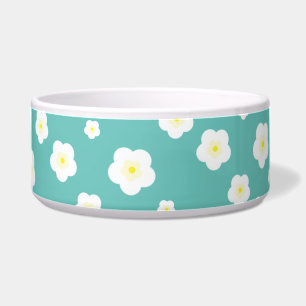 Écuelle Moderne Spring aqua dégradé de la flore violette m