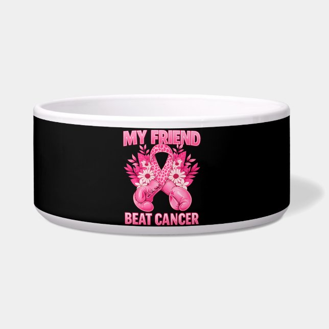Écuelle Mon ami a vaincu le cancer (Devant)
