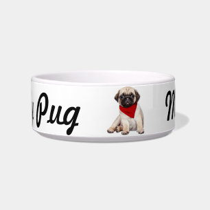 Écuelle Mon bol personnalisé pour Pug