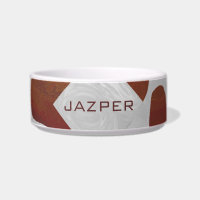 Monogramme Brown et blanc de vache