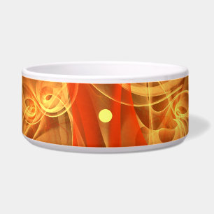 Écuelle Morning Magic Abstrait Art Dog Bowl