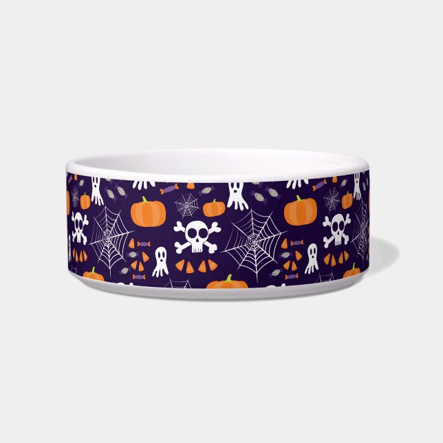 Écuelle Motif amusant d'Halloween (Devant)