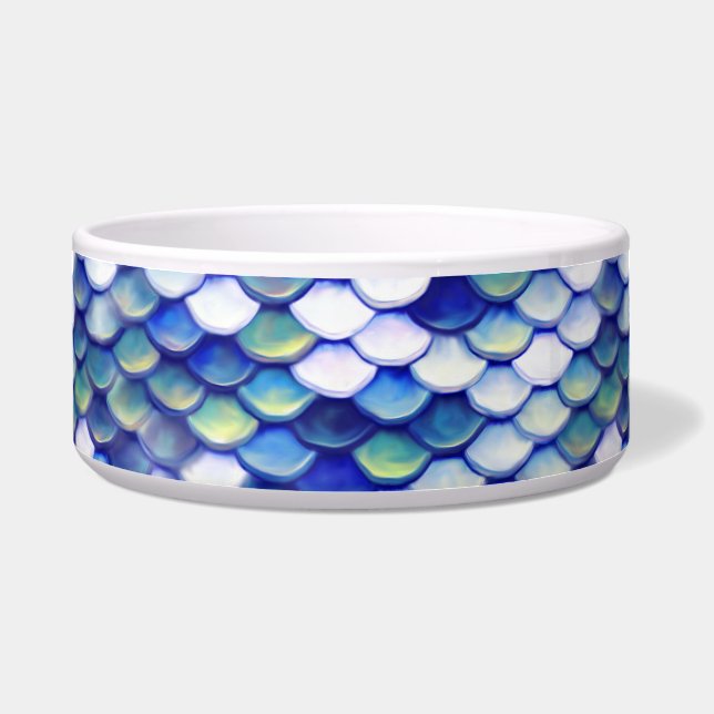 Écuelle Motif bleu de peau de sirène (Devant)