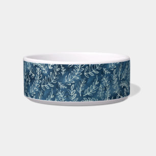 Écuelle Motif Blue Indigo Feuille Twigs