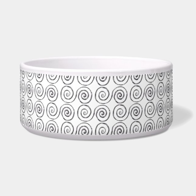 Écuelle Motif celtique à double spirale (Devant)