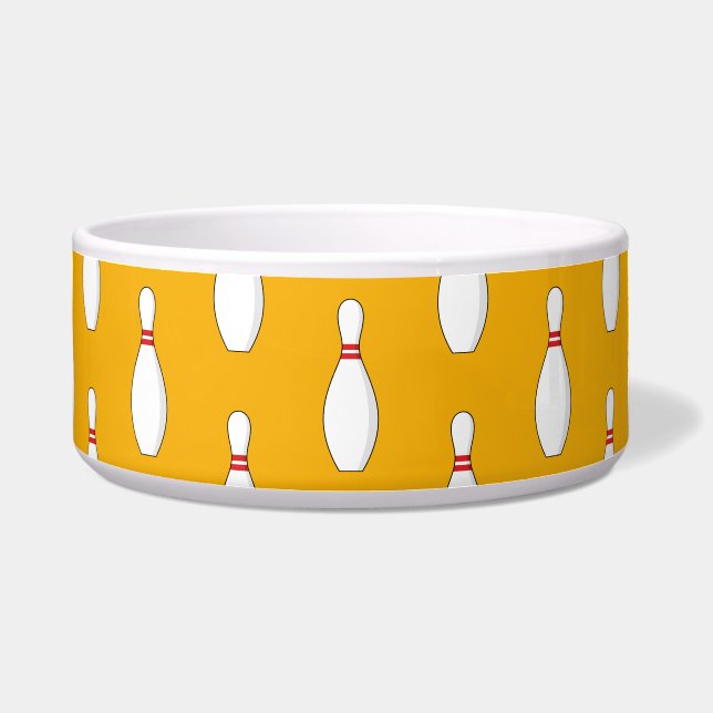 Écuelle Motif de Bowling Skittle (Devant)