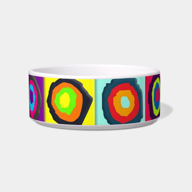 Écuelle motif de cercles (Devant)