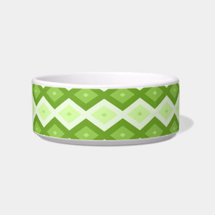 Écuelle Motif de diamant vert Chartreuse