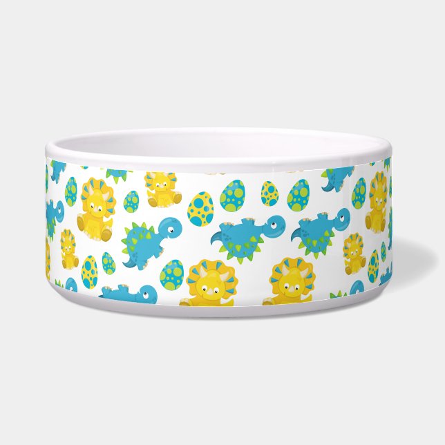Écuelle Motif De Dinosaures, Dinosaures Mignons, Baby Dino (Devant)