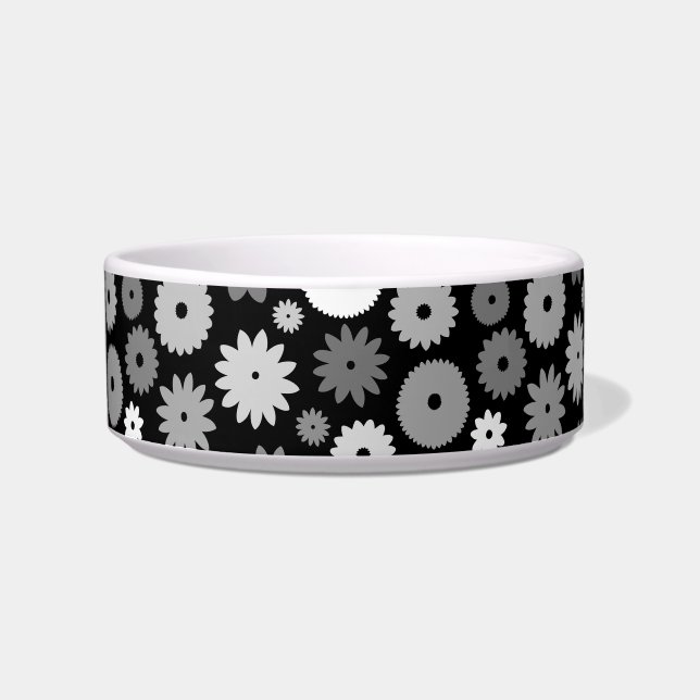 Écuelle Motif de fleurs monochromes (Devant)
