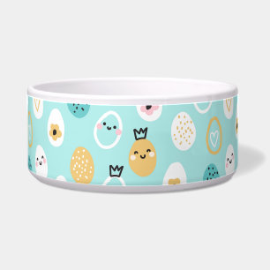 Écuelle Motif de jolis œufs de Pâques Œufs pastel kawaii