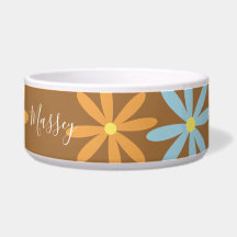 Motif de nom floral groovy