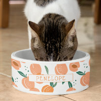 Motif de pêche d'été doux | Monogram Bowl