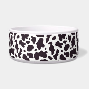 Écuelle Motif de vache noir et blanc Imprimer