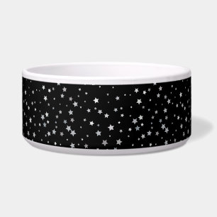 Écuelle Motif des étoiles d'argent mignonnes Toute coule