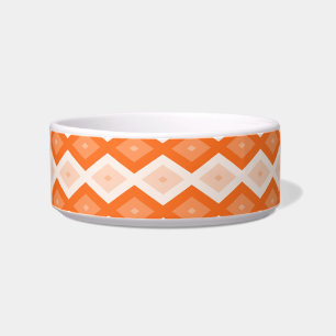 Écuelle Motif diamant orange