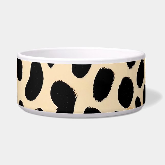 Écuelle Motif d'impression Cheetah (Devant)