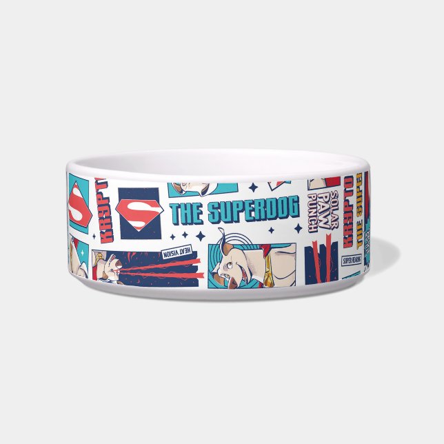 Écuelle Motif du panneau de dessin Krypto (Devant)