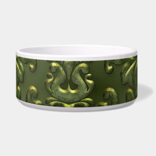 Écuelle Motif en aluminium vintage abstrait