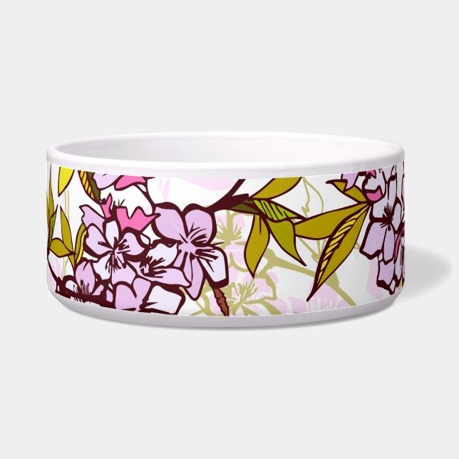 Écuelle Motif en fleurs de cerisiers  (Devant)