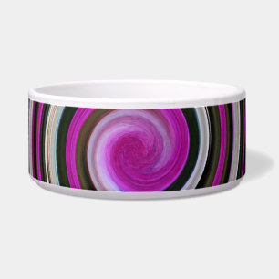 Écuelle Motif en spirale violette