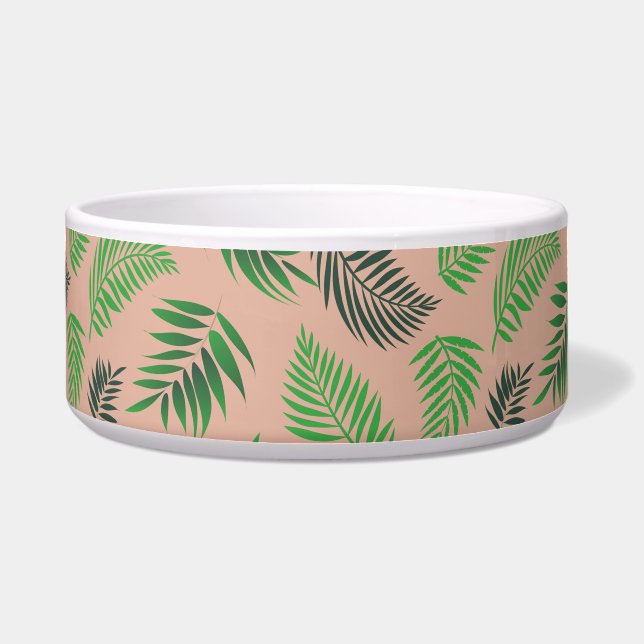 Écuelle Motif Feuille tropical 10 (Devant)