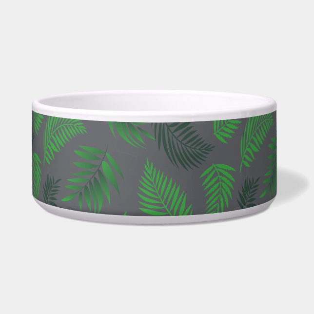 Écuelle Motif Feuille tropical 13 (Devant)