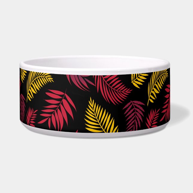 Écuelle Motif Feuille tropical 21 (Devant)