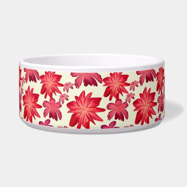 Écuelle Motif floral rose rouge sans couture Dark Aestheti (Droite)