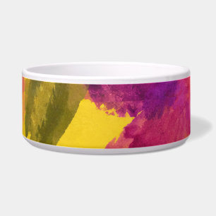 Écuelle Motif floral sans couture à l'aquarelle vibrant
