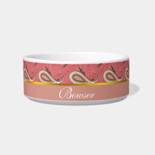 Écuelle Motif Foxglove Petal Paisley