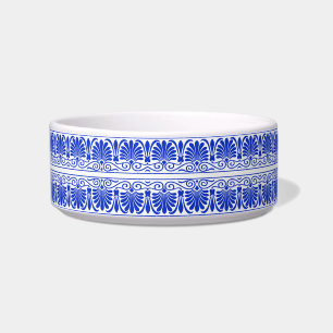 Écuelle Motif grec méditerranéen bleu