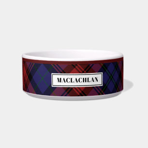 Écuelle Motif personnalisé Tartan Clan MacLachlan Plaid