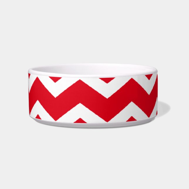 Écuelle Motif Red Chevron (Devant)