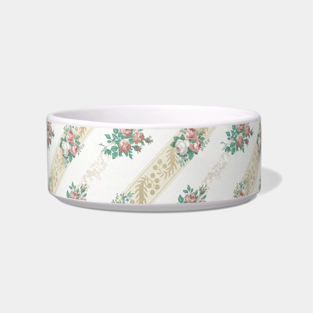 Écuelle Motif Rose vintage - Bowl (Devant)