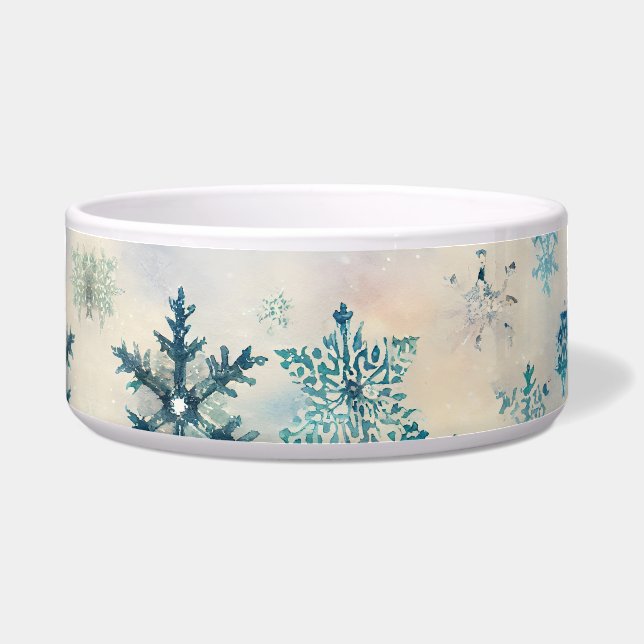 Écuelle Motif vintage Snowflakes - Bowl (Devant)