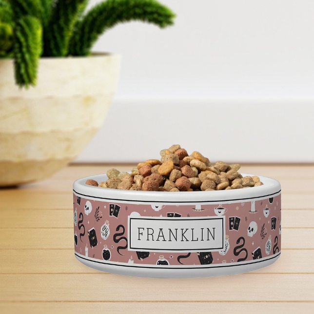 Écuelle Mystic Boho Cristal Crâne et serpent Motif animal (Créateur téléchargé)