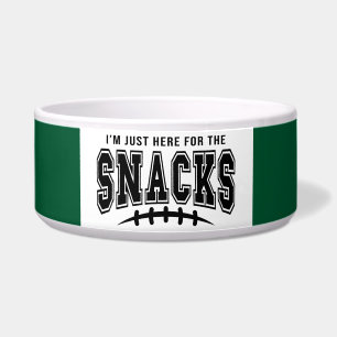 Écuelle New York Jets Football Ici Pour Les Snacks Animaux