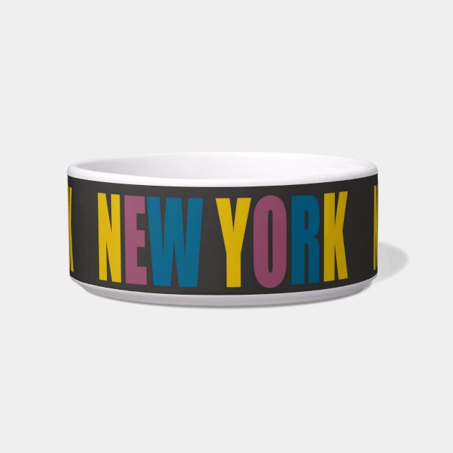 Écuelle New York Pet Bowl (Devant)
