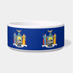 Écuelle New York State Flag Pet Bowl