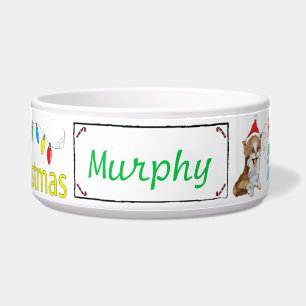 Écuelle Noël CAT Pet Bowl "Furry Little Christmas"