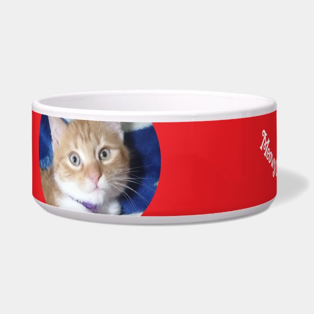 Écuelle Noël, Meilleur Chat Ever , Photo de Chat ,  (Gauche)